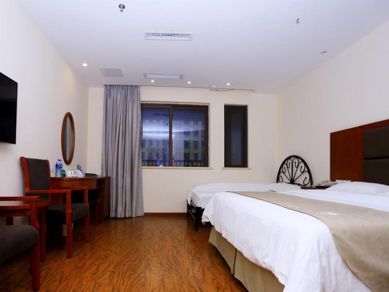 Greentree Inn Anhui Hefei Heyu Rd. Dayun City Express Hotel Longtang Exteriör bild