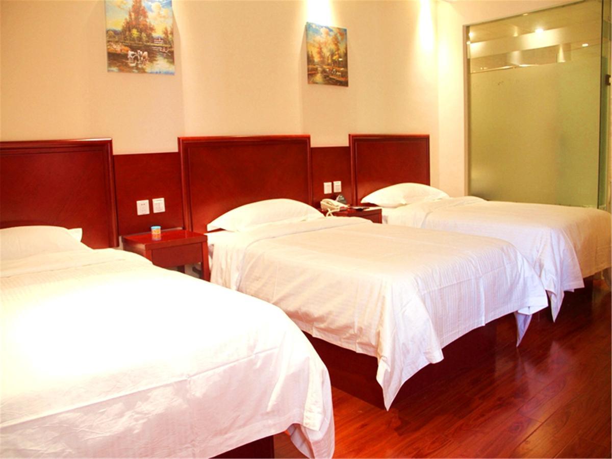 Greentree Inn Anhui Hefei Heyu Rd. Dayun City Express Hotel Longtang Exteriör bild