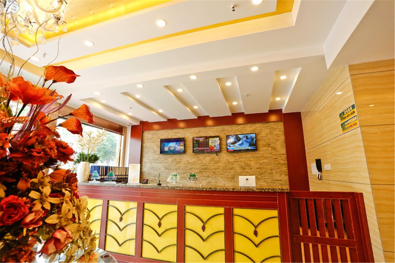 Greentree Inn Anhui Hefei Heyu Rd. Dayun City Express Hotel Longtang Exteriör bild
