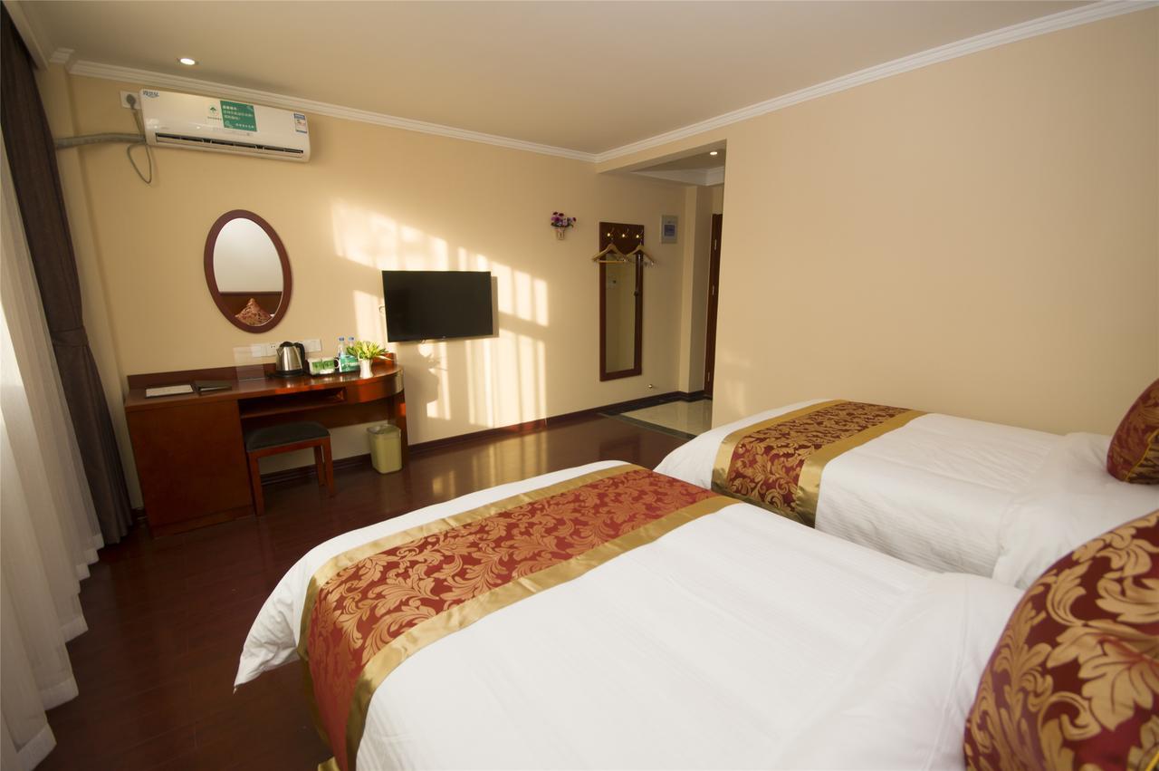 Greentree Inn Anhui Hefei Heyu Rd. Dayun City Express Hotel Longtang Exteriör bild