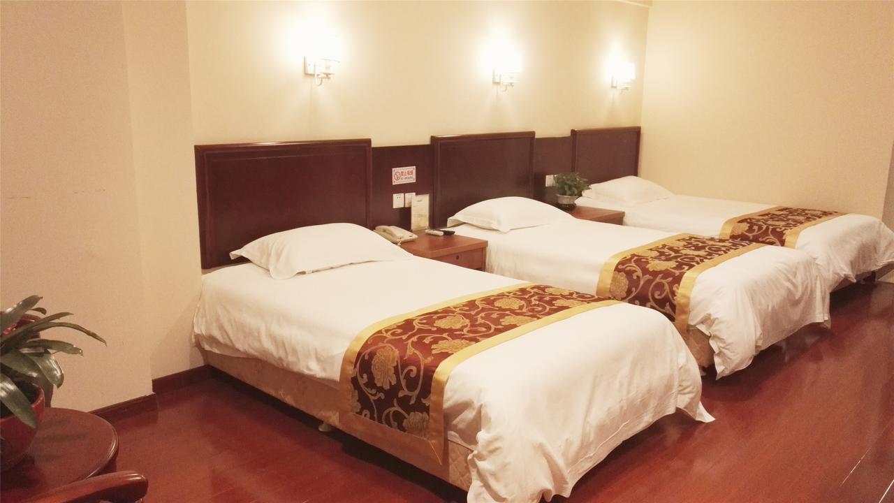 Greentree Inn Anhui Hefei Heyu Rd. Dayun City Express Hotel Longtang Exteriör bild