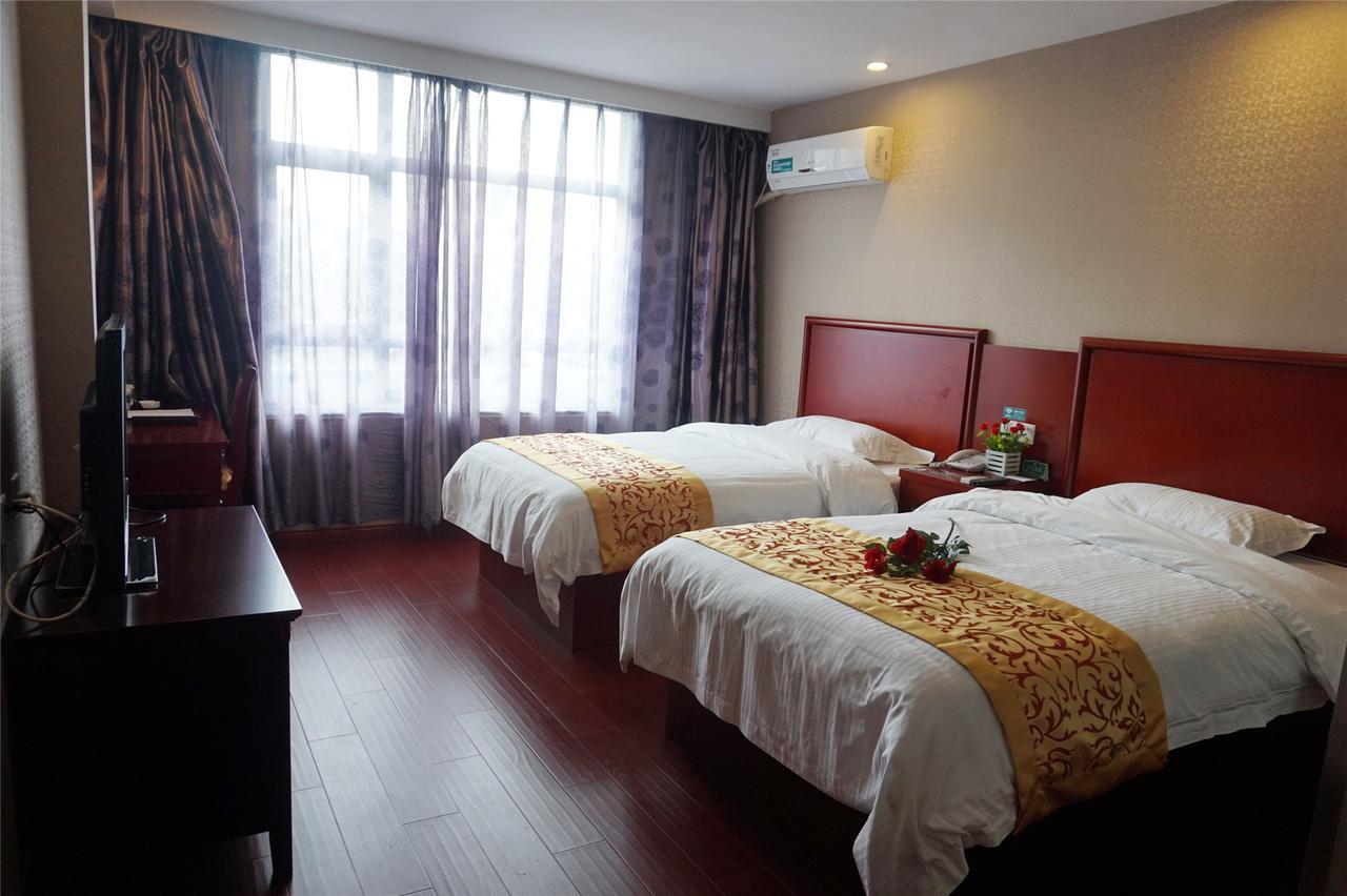 Greentree Inn Anhui Hefei Heyu Rd. Dayun City Express Hotel Longtang Exteriör bild